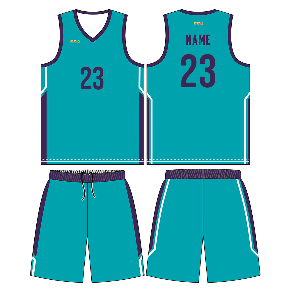 Custom Basketball Jerseys Jersey Uniforms Add Any Team Name Number Personalized Sports Vest for Men/Teens Blue LQF125