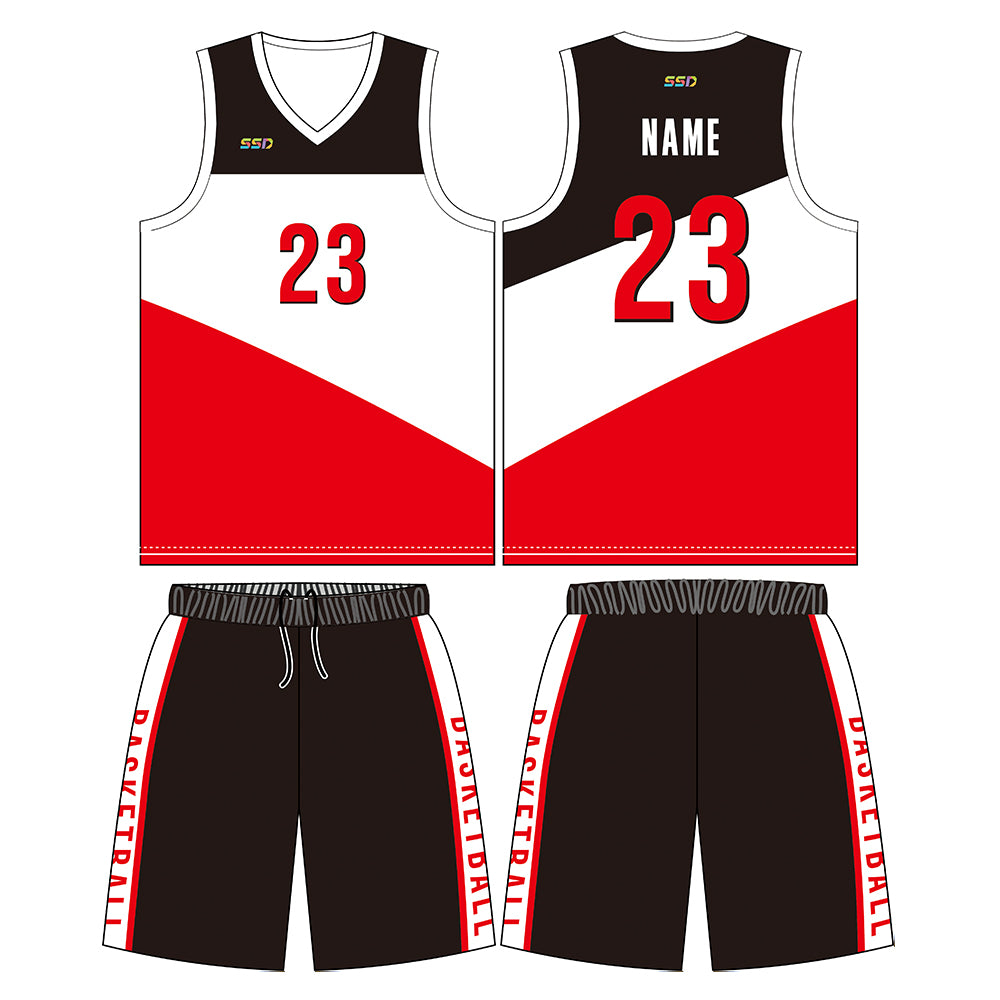 Custom Basketball Jersey Reversible Uniform Add Any Team Name Number Personalized Sports Vest for Men/Youth LQF131