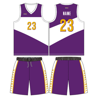 Custom Basketball Jersey Reversible Uniform Add Any Team Name Number Personalized Sports Vest for Men/Youth LQF131