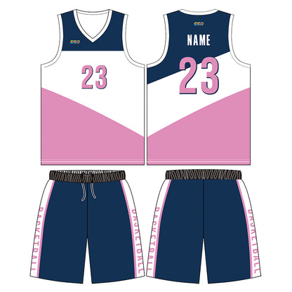 Custom Basketball Jersey Reversible Uniform Add Any Team Name Number Personalized Sports Vest for Men/Youth LQF131