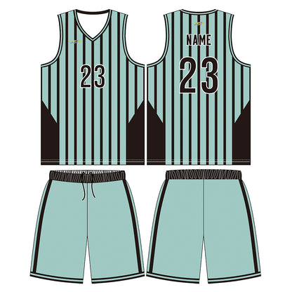 Custom Basketball Jersey Reversible Uniform Add Any Team Name Number Personalized Sports Vest for Men/Youth LQF134