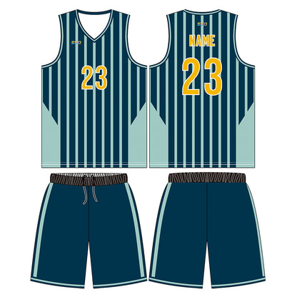 Custom Basketball Jersey Reversible Uniform Add Any Team Name Number Personalized Sports Vest for Men/Youth LQF134