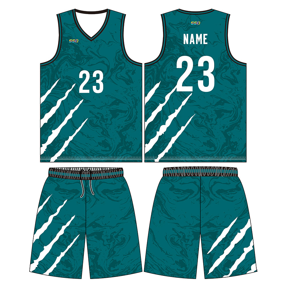 Custom Basketball Jersey Uniform for Men/Women/Youth Shirt Personalized Printed Team Name Number Logo LQF147