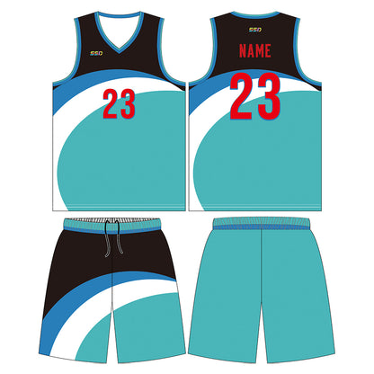 Custom Basketball Jerseys Uniform with Team Name Number, Personalized Jerseys for Men/Women/Youth LQF159