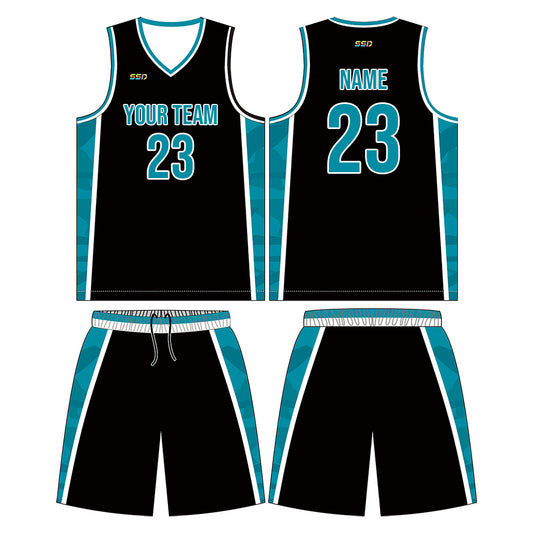 Custom Ribbon Stripe Adult Youth Unisex Basketball Jersey-Reversible Uniform