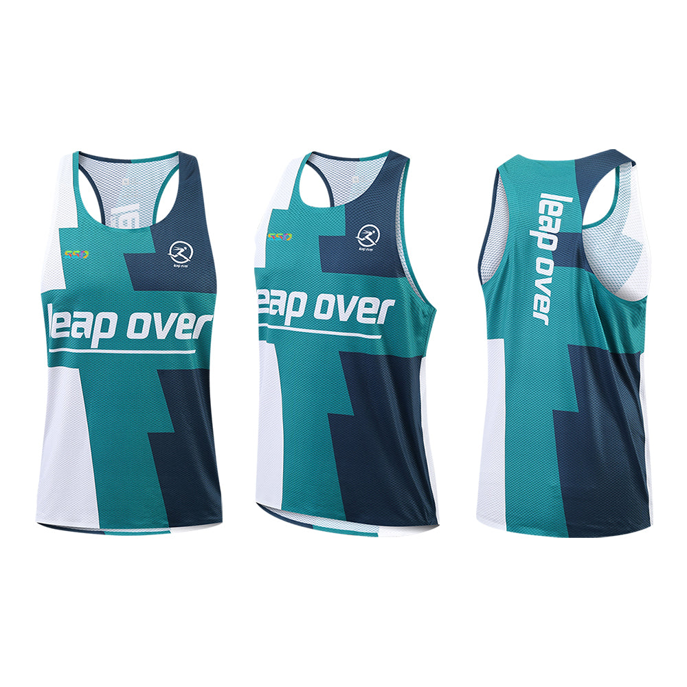 Custom-made Men's Running Tank Top Ultra Lightweight Marathon Singlet Shirts Dry Fit Workout Sleeveless T-Shirt