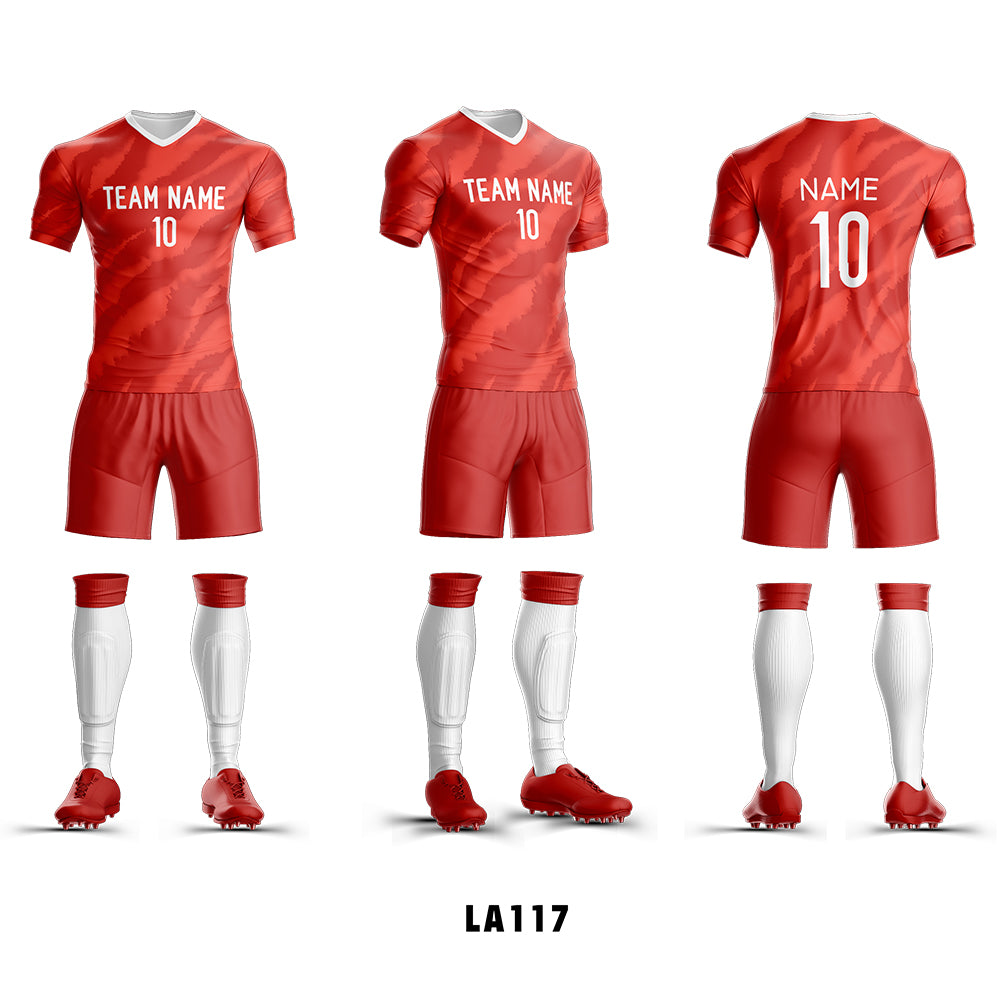 Custom Men's And Women's Youth Soccer Jerseys Sports Jerseys Personalised With Names And Numbers Sewn LA117